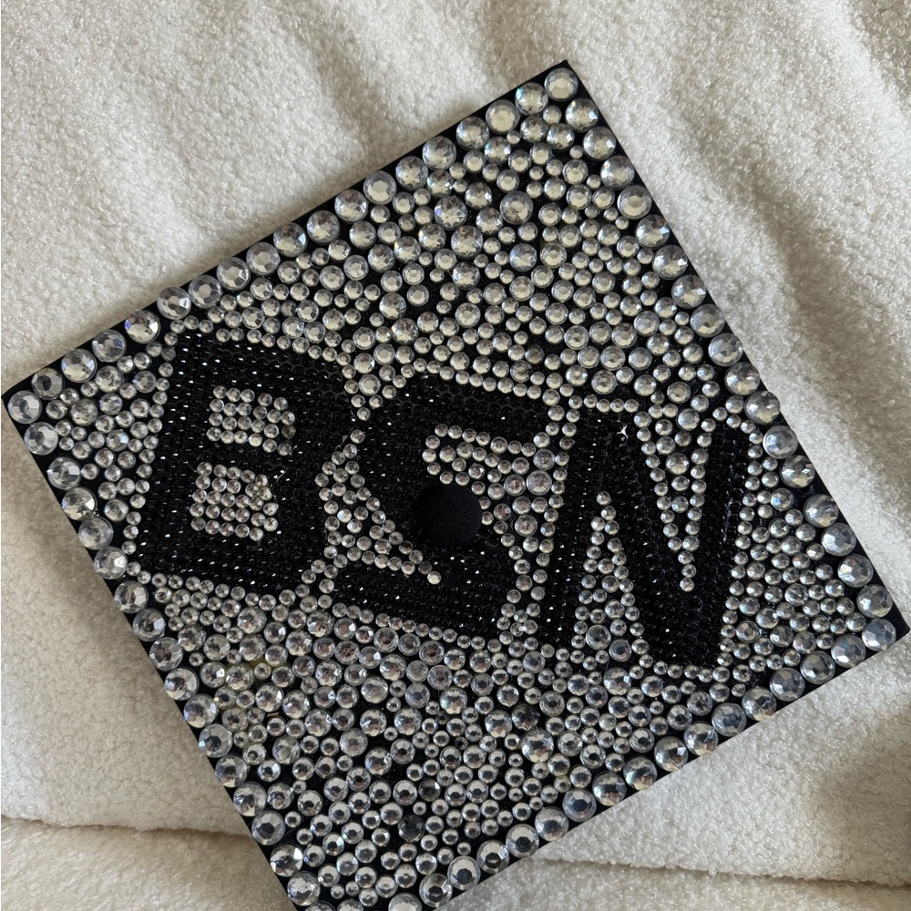 BSN Rhinestone Graduation Cap - Picture 1 of 10